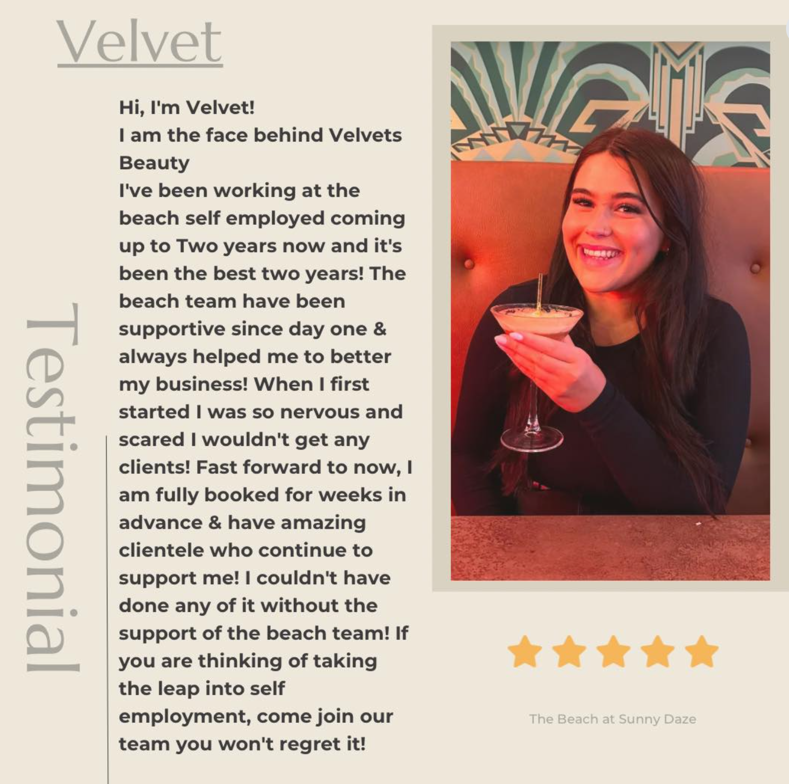 The Beach At Sunny Daze