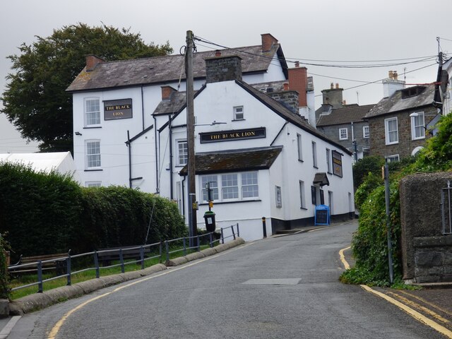 The Black Lion - New Quay, West Wales