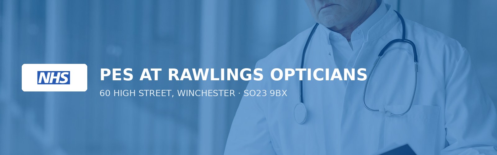 PES AT RAWLINGS OPTICIANS
