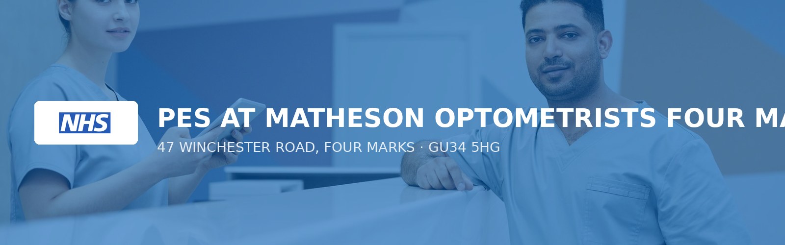 PES AT MATHESON OPTOMETRISTS FOUR MARKS