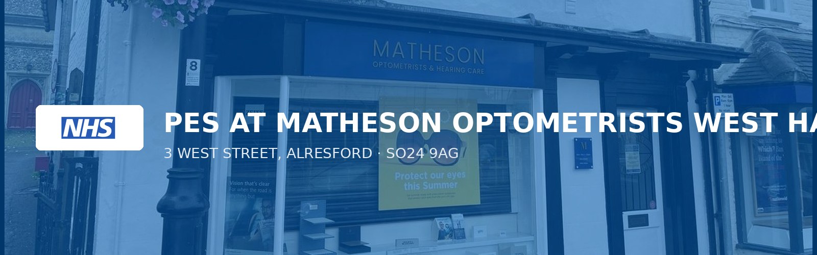 PES AT MATHESON OPTOMETRISTS WEST HANTS
