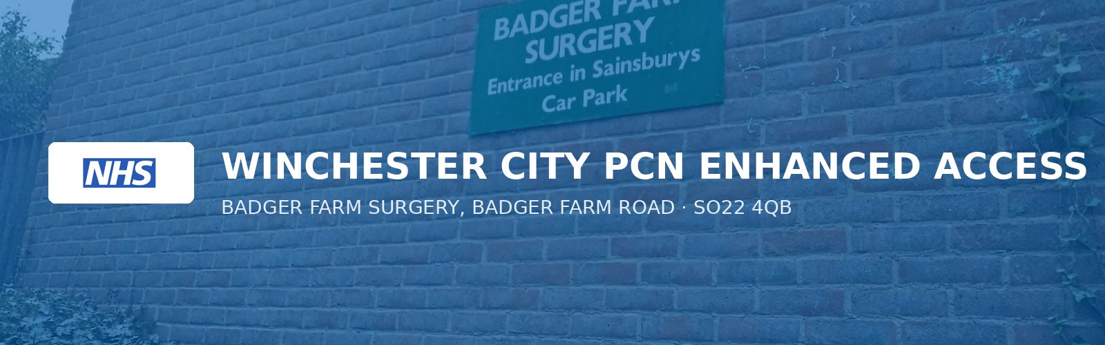 WINCHESTER CITY PCN ENHANCED ACCESS