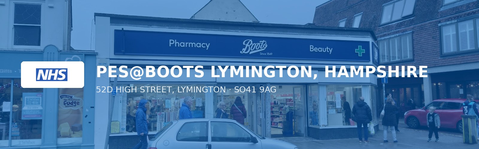 PES@BOOTS LYMINGTON, HAMPSHIRE