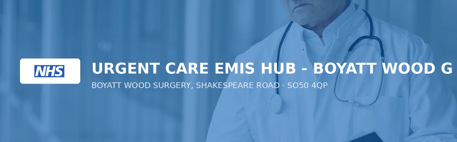 URGENT CARE EMIS HUB - BOYATT WOOD GROUP