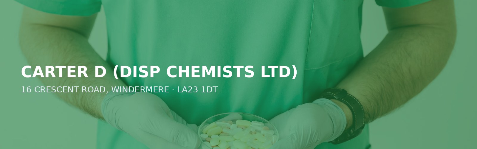 CARTER D (DISP CHEMISTS LTD)