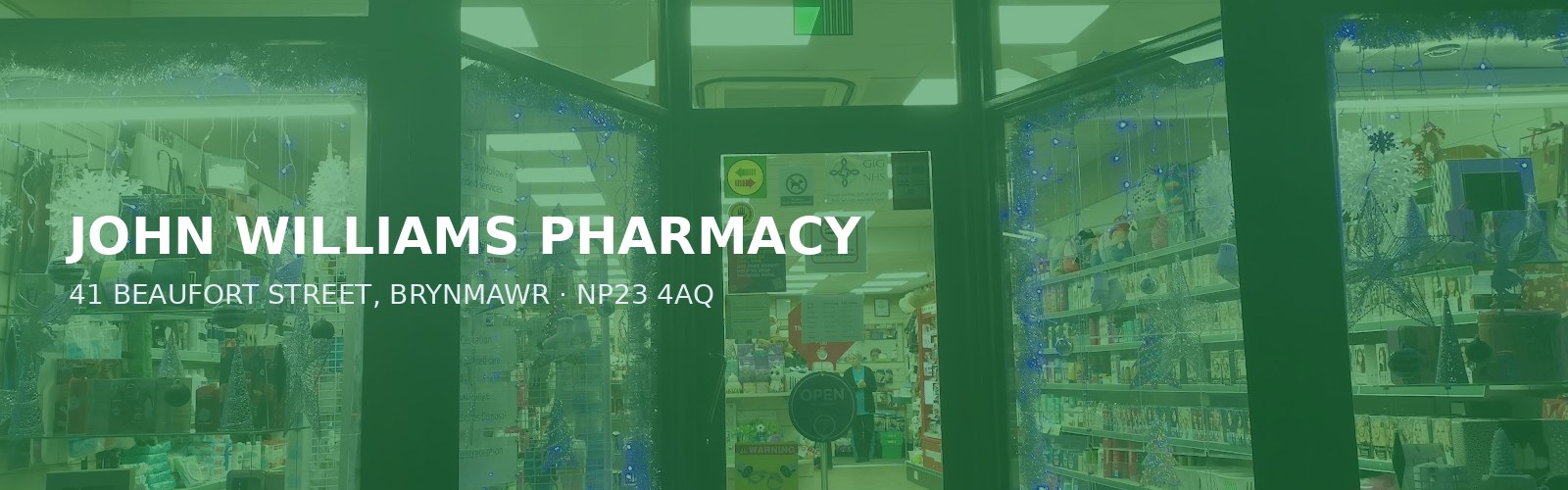 JOHN WILLIAMS PHARMACY