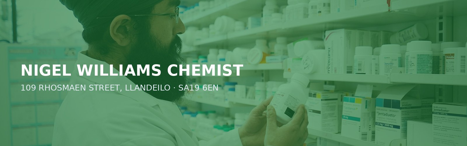 NIGEL WILLIAMS CHEMIST