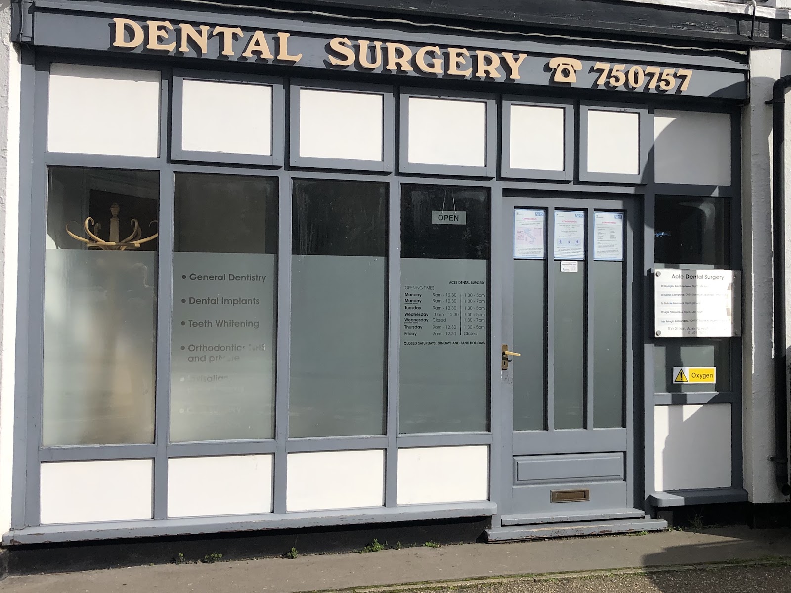 DENTAL SURGERY