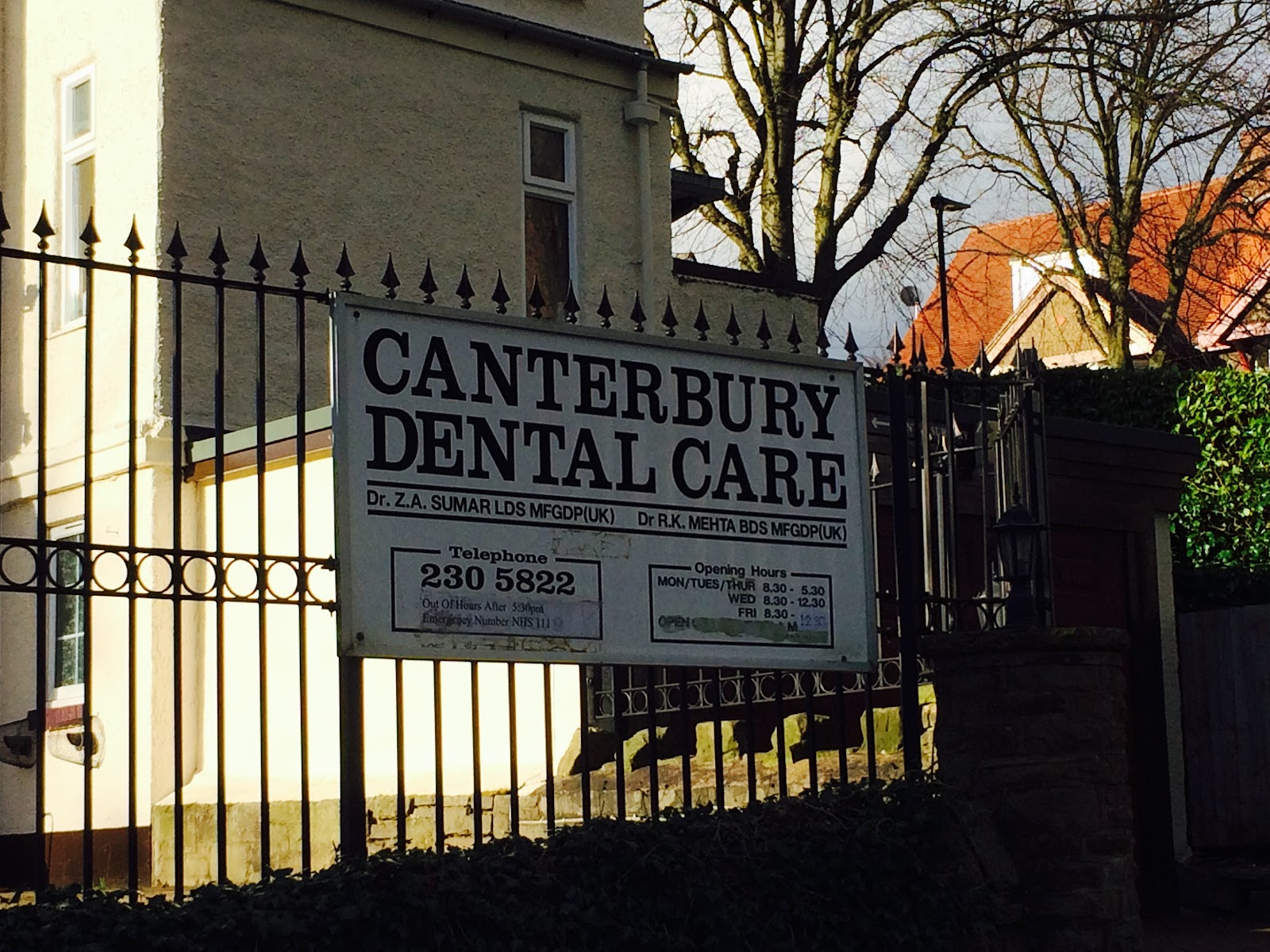 CANTERBURY DENTAL CARE