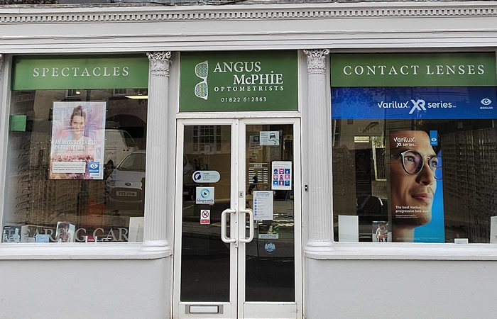 ANGUS MCPHIE OPTOMETRISTS LTD - OKEHAMPTON