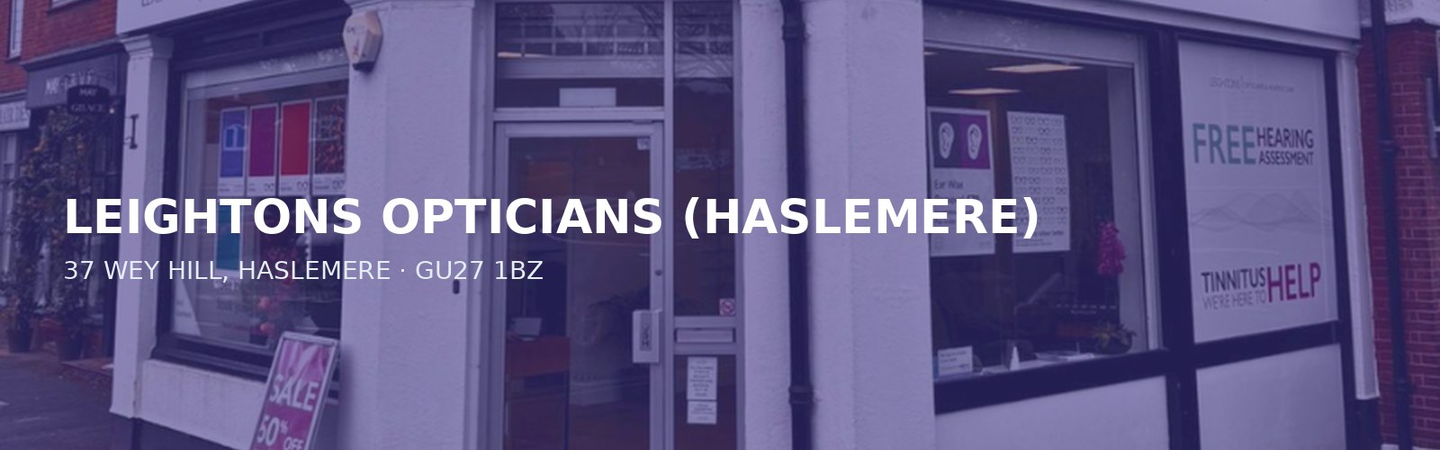 LEIGHTONS OPTICIANS (HASLEMERE)