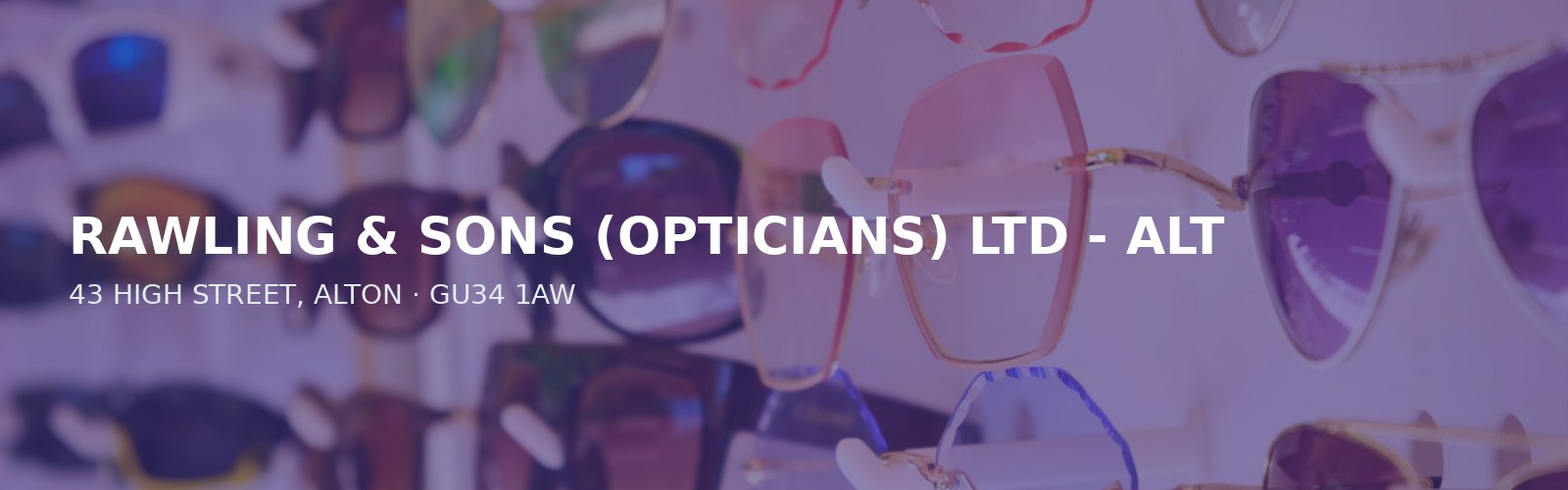 RAWLING & SONS (OPTICIANS) LTD - ALTON