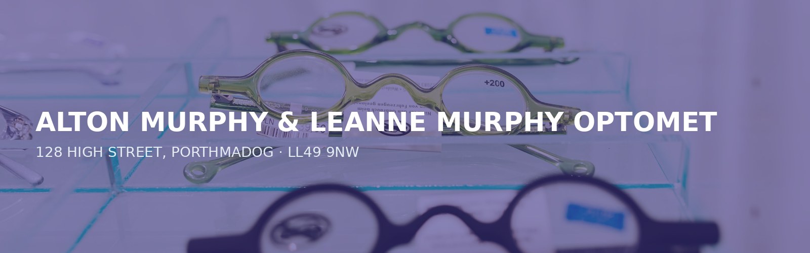 ALTON MURPHY & LEANNE MURPHY OPTOMETRISTS LTD (PORTHMADOG)