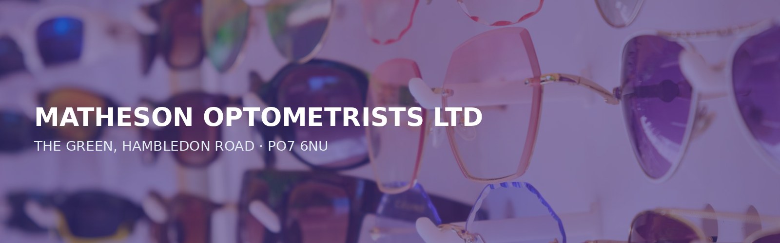 MATHESON OPTOMETRISTS LTD