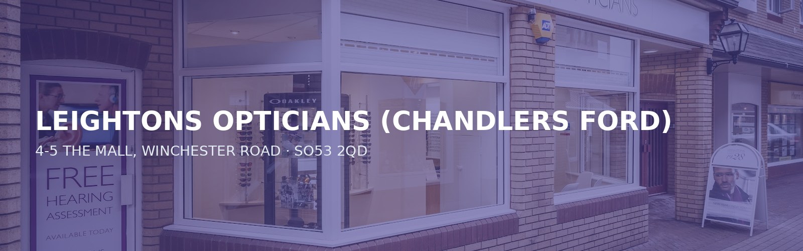 LEIGHTONS OPTICIANS (CHANDLERS FORD)