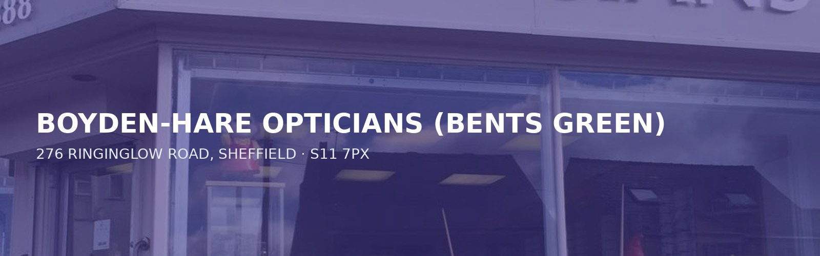 BOYDEN-HARE OPTICIANS (BENTS GREEN)