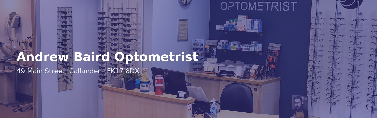 Andrew Baird Optometrist