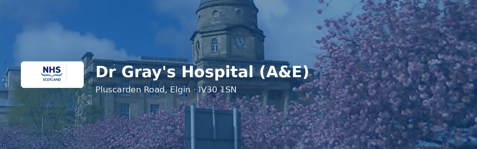 Dr Gray's Hospital (A&E)