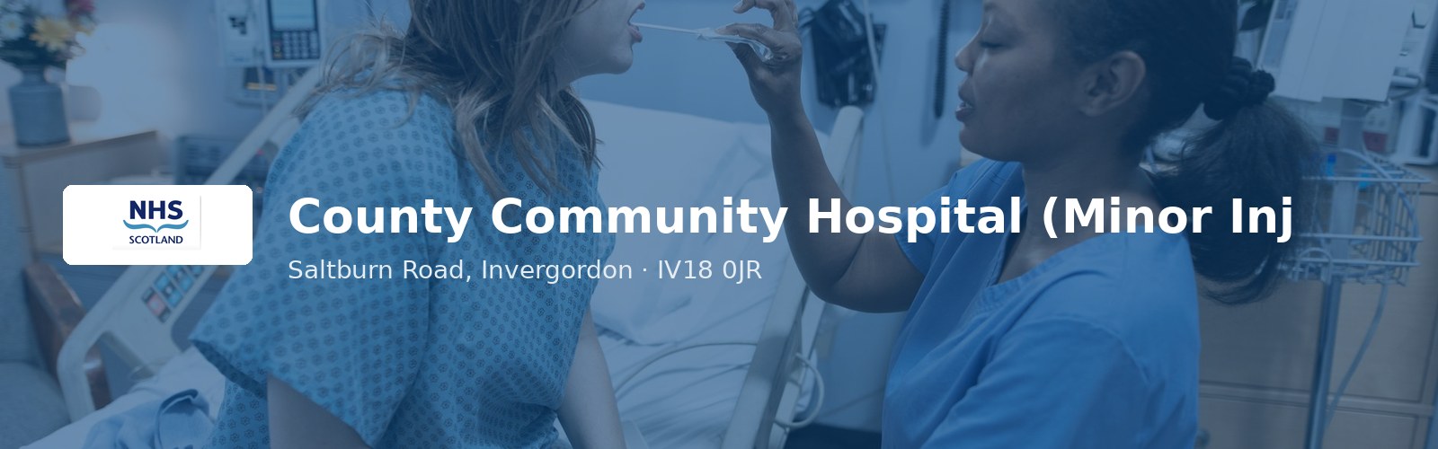 County Community Hospital (Minor Injuries Unit)