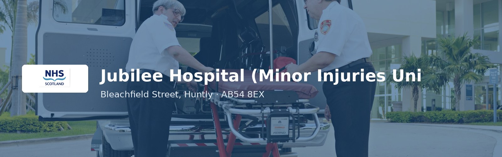 Jubilee Hospital (Minor Injuries Unit)