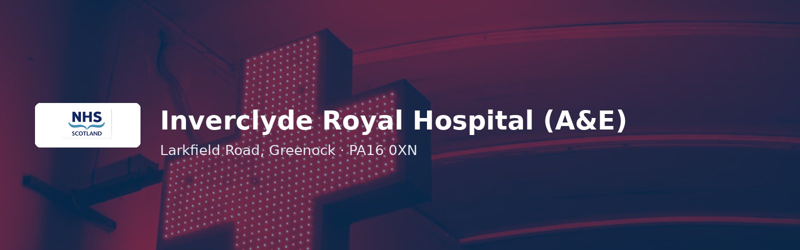 Inverclyde Royal Hospital (A&E)