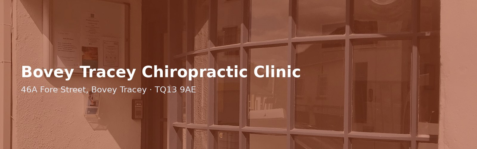Bovey Tracey Chiropractic Clinic