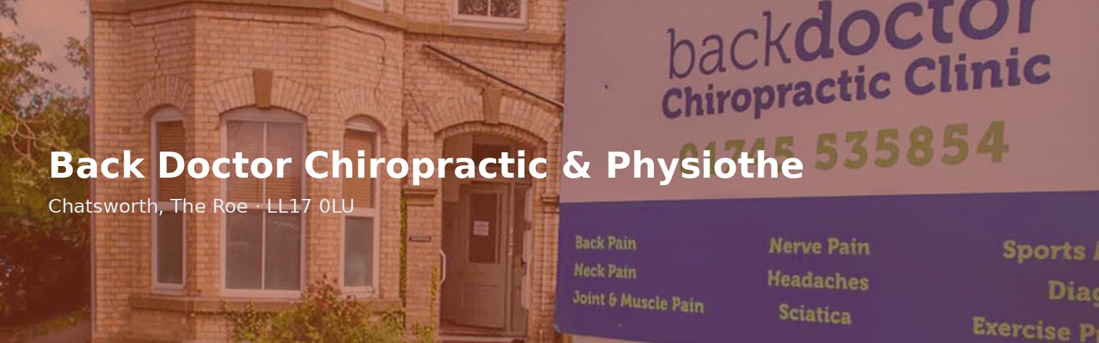 Back Doctor Chiropractic & Physiotherapy Clinic