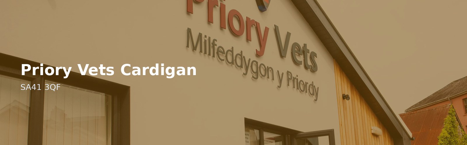 Priory Vets Cardigan